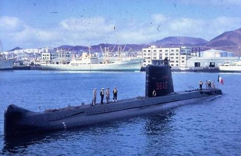 Sous-marin GALATEE 1961